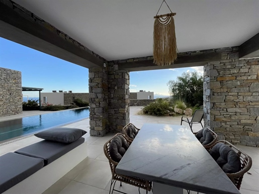 Charmosa Maisonette térrea com Vista para o Mar em Aspro Chorio, Paros