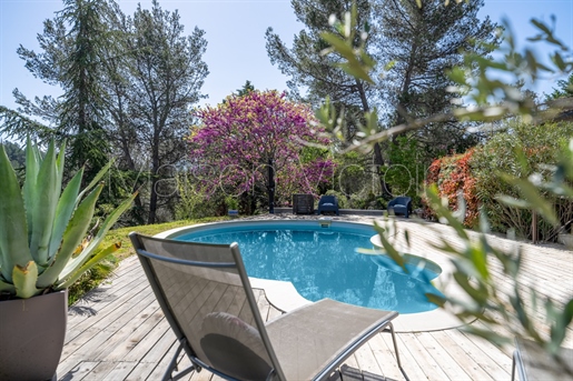 Proche de Gordes - charmante maison avec piscine, jardin et vue