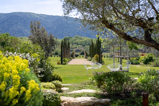 Mas du XVIIIème, avec somptueux jardins et fastueux décors