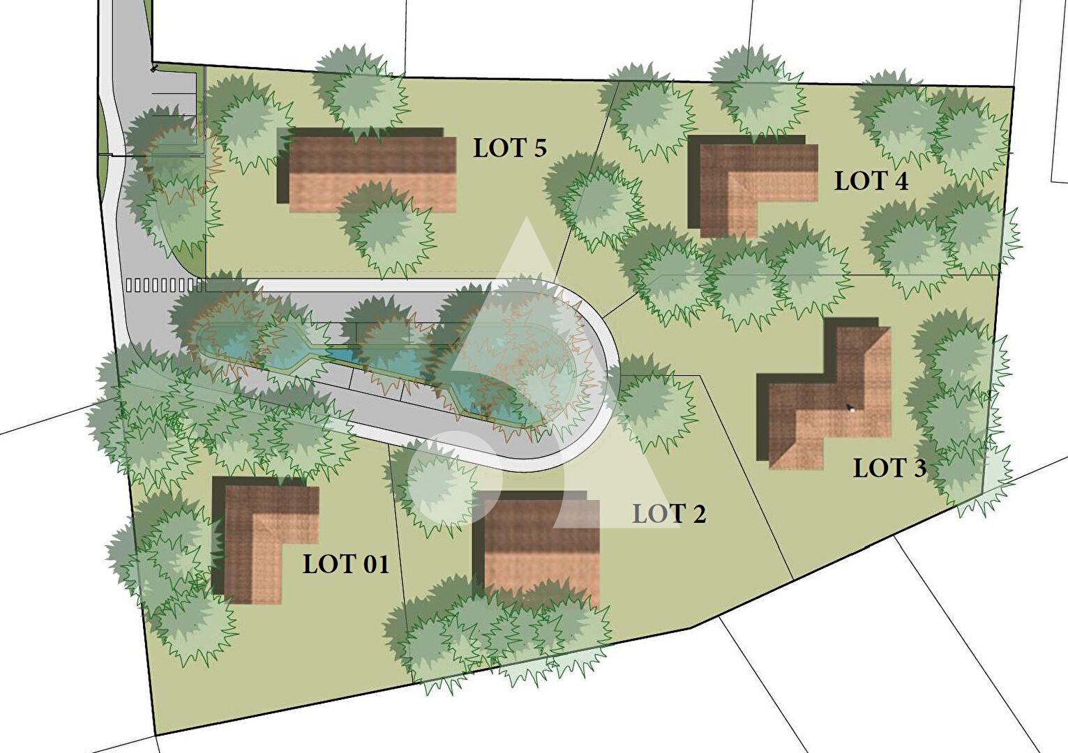 Terrain de 1001m²