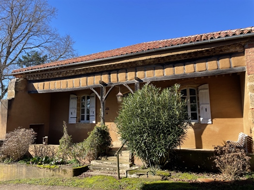 Near Cazaubon—Farm With Three Housing Housing, Swimming Pool And Outbuilding on 4331m2 of Land