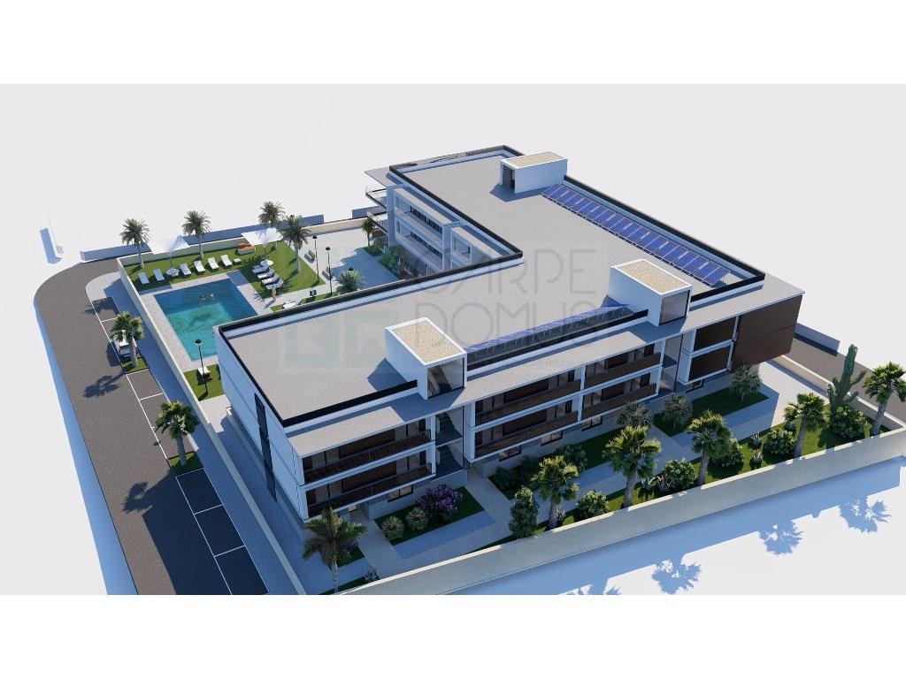 Nuevo Apartamento de 2 Dormitorios en Condominio Cerrado con Piscina en Fuseta