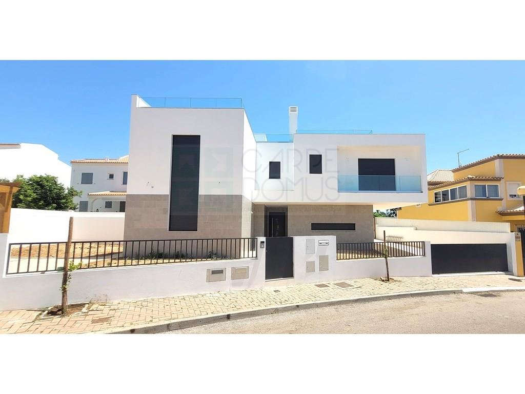 New Luxury Villa with Pool and Panoramic Terrace in Tavira, Algarve, Portugal.