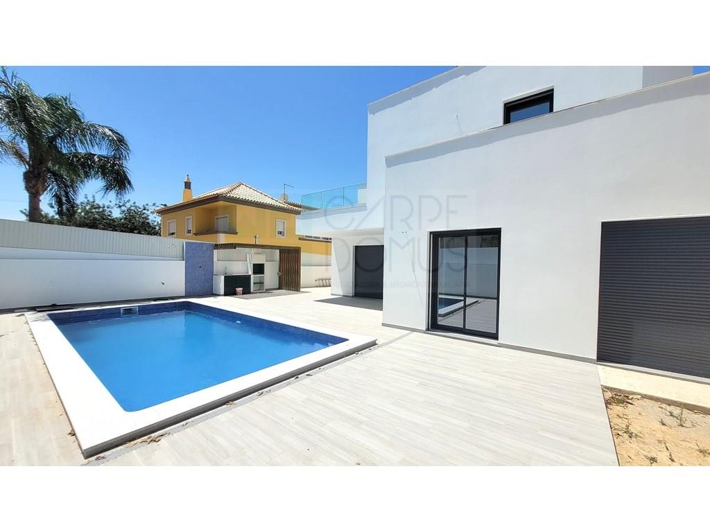 New Luxury Villa with Pool and Panoramic Terrace in Tavira, Algarve, Portugal.