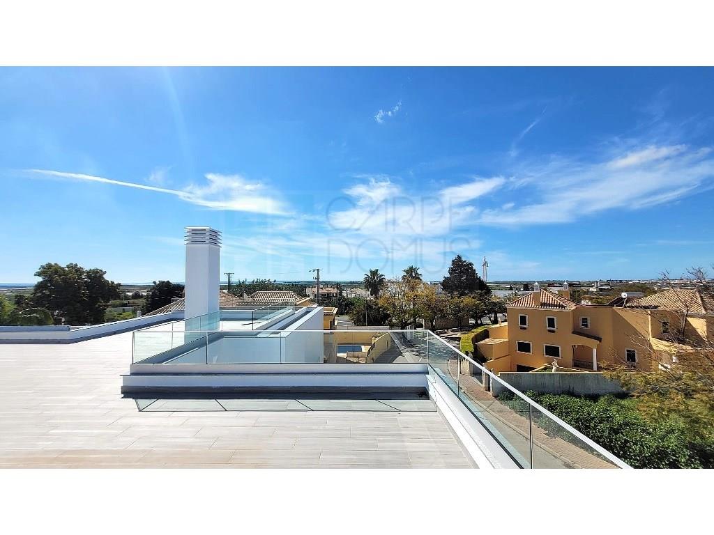 New Luxury Villa with Pool and Panoramic Terrace in Tavira, Algarve, Portugal.