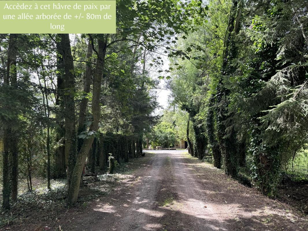 Unique house/Chalet for sale regionTOURNAI - countryside - Idyllic setting - 30mn from Lille - No I