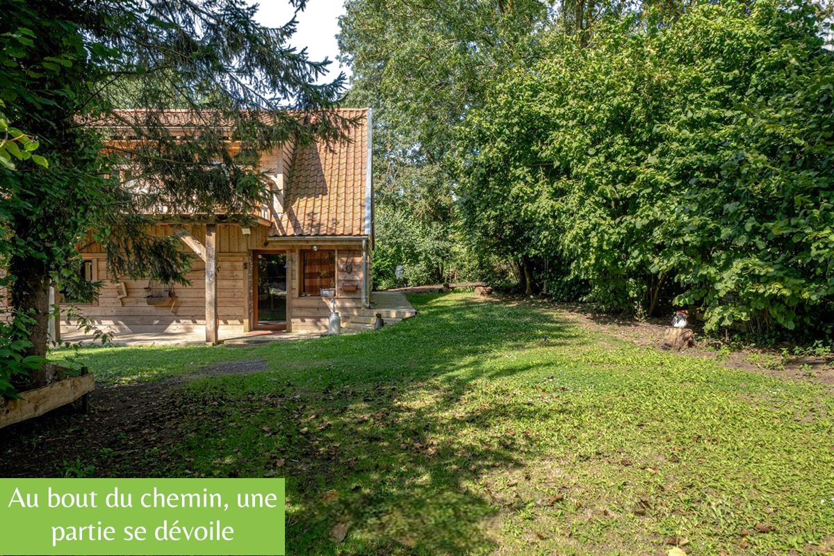 Unique house/Chalet for sale regionTOURNAI - countryside - Idyllic setting - 30mn from Lille - No I