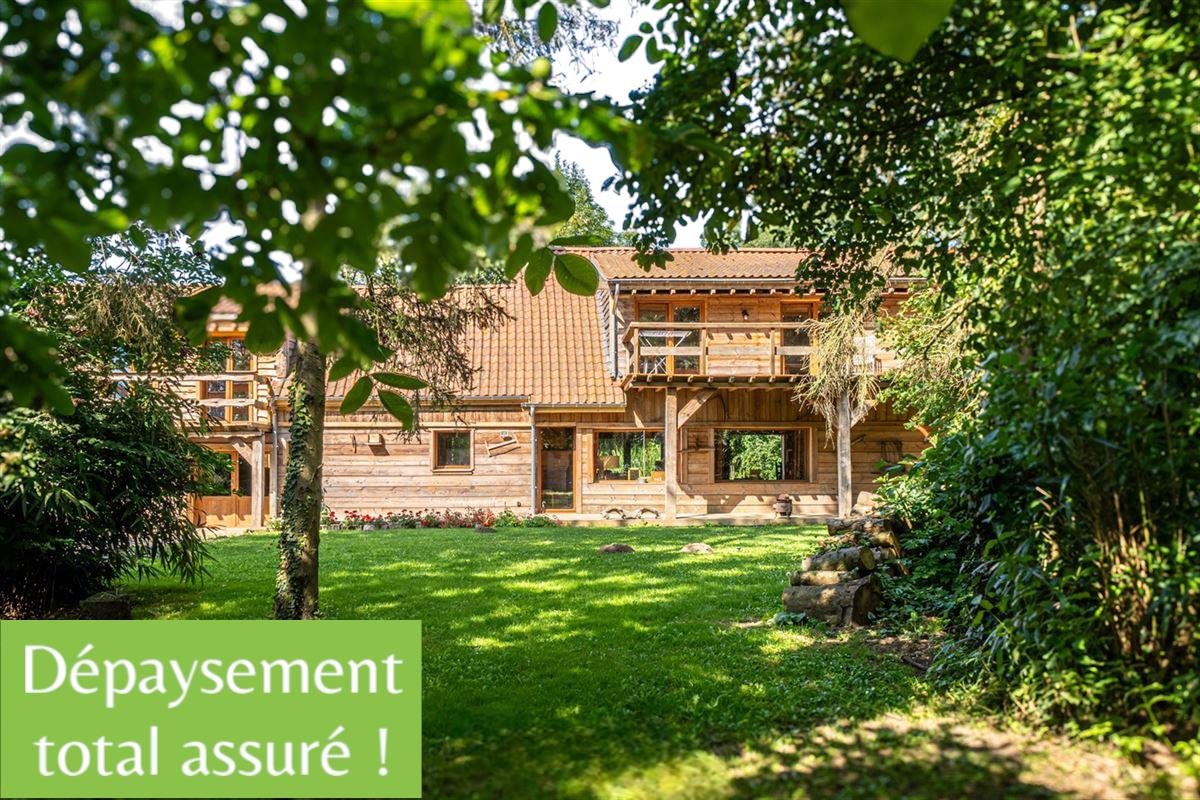 Unique house/Chalet for sale regionTOURNAI - countryside - Idyllic setting - 30mn from Lille - No I