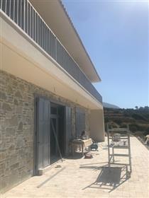 Beautiful house with stunning sea views under construction and almost completed.