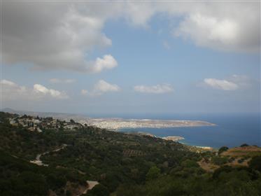 Γη κοντά στη Σητεία με ωραία θέα!!!!  Ανατολική Κρήτη
