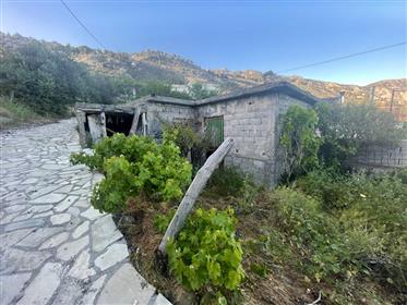 Schinokapsala - Makry Gialos  Maison à rénover située en haut du village.