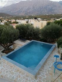 Pachia Ammos- Ierapetra: Villa i Pachia Ammos, 400 m fra havet med panoramaudsigt over Cha 