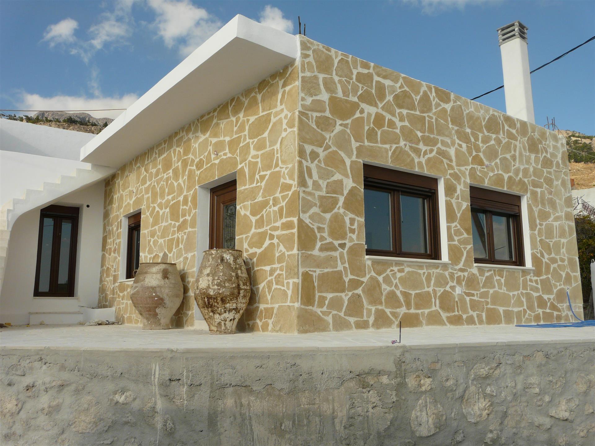 Renovated  House With Spectacular Views To The Sea In Schinokapsala-Makrigialos.
