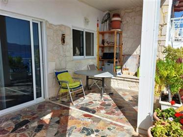 Second floor apartment with fantastic sea views just 60 meters from the sea in Sitia, East Crete.