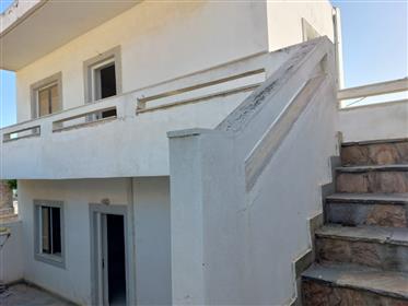 Two houses for sale just 8km from the sea in Skopi, Sitia, East Crete.