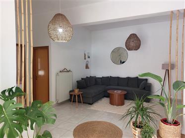 Beautiful ground apartment 590 meters from the sea, in Sitia East Crete. 