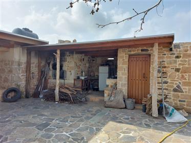  Stone house with large building plot in Sitia, East Crete.
