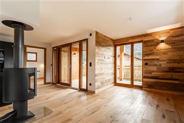 Lovely new apartment of 77.10 m² in the heart of the village of Samoëns