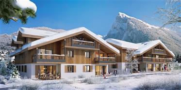 New T5+ apartment 2 steps from the center of Samoëns in a luxury chalet.