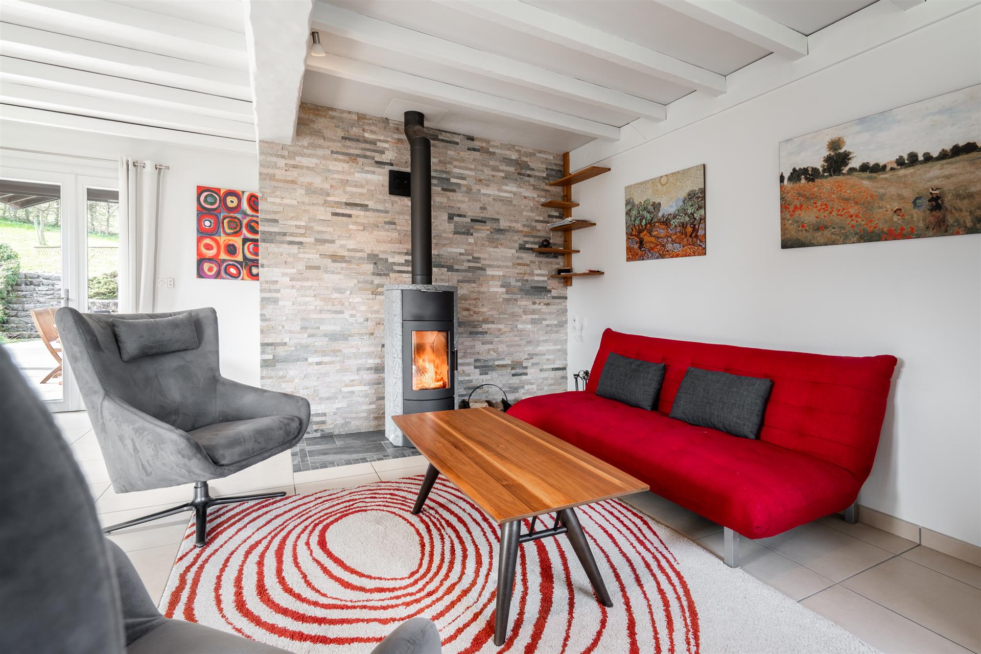 Chalet in good condition with many assets.