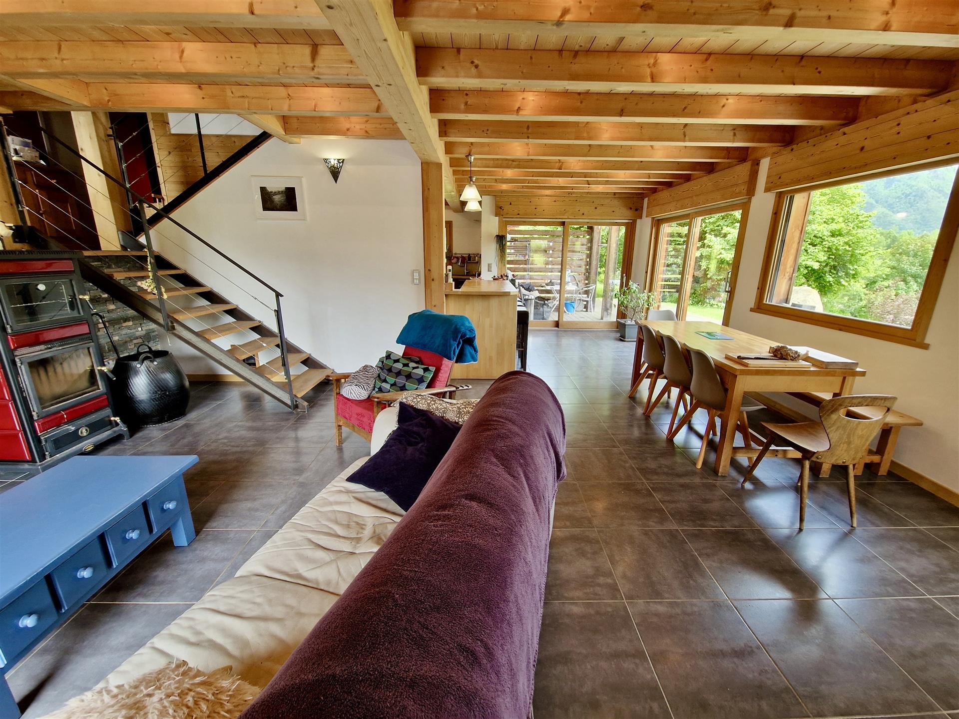 Votre agence immobilière à Samoëns, vous propose Le Chalet d'architecte "Marcelly".