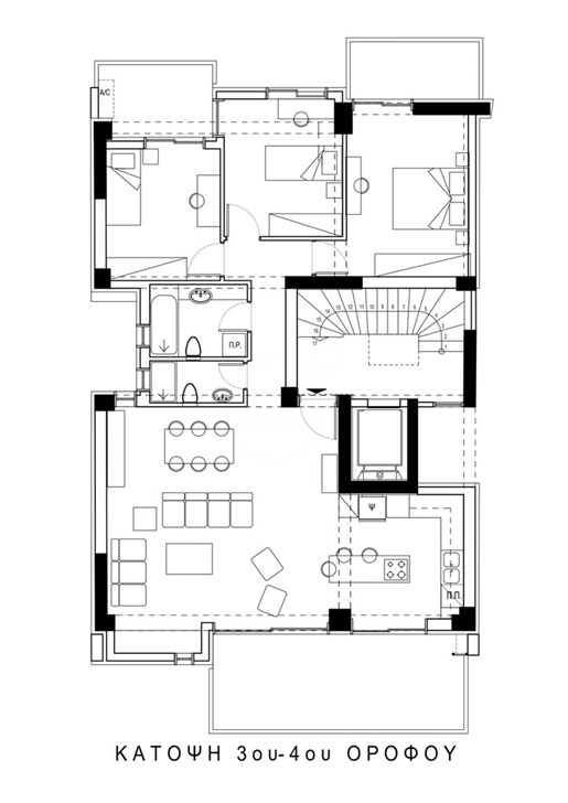 Flat 118 m² in Athens