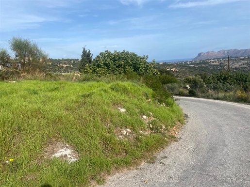 Grundstück von 500 m² auf Kreta