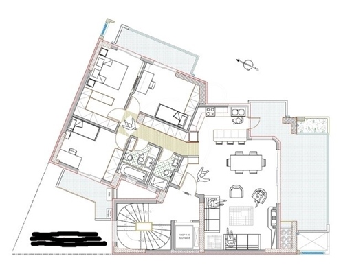 Appartement 115 m² Athene