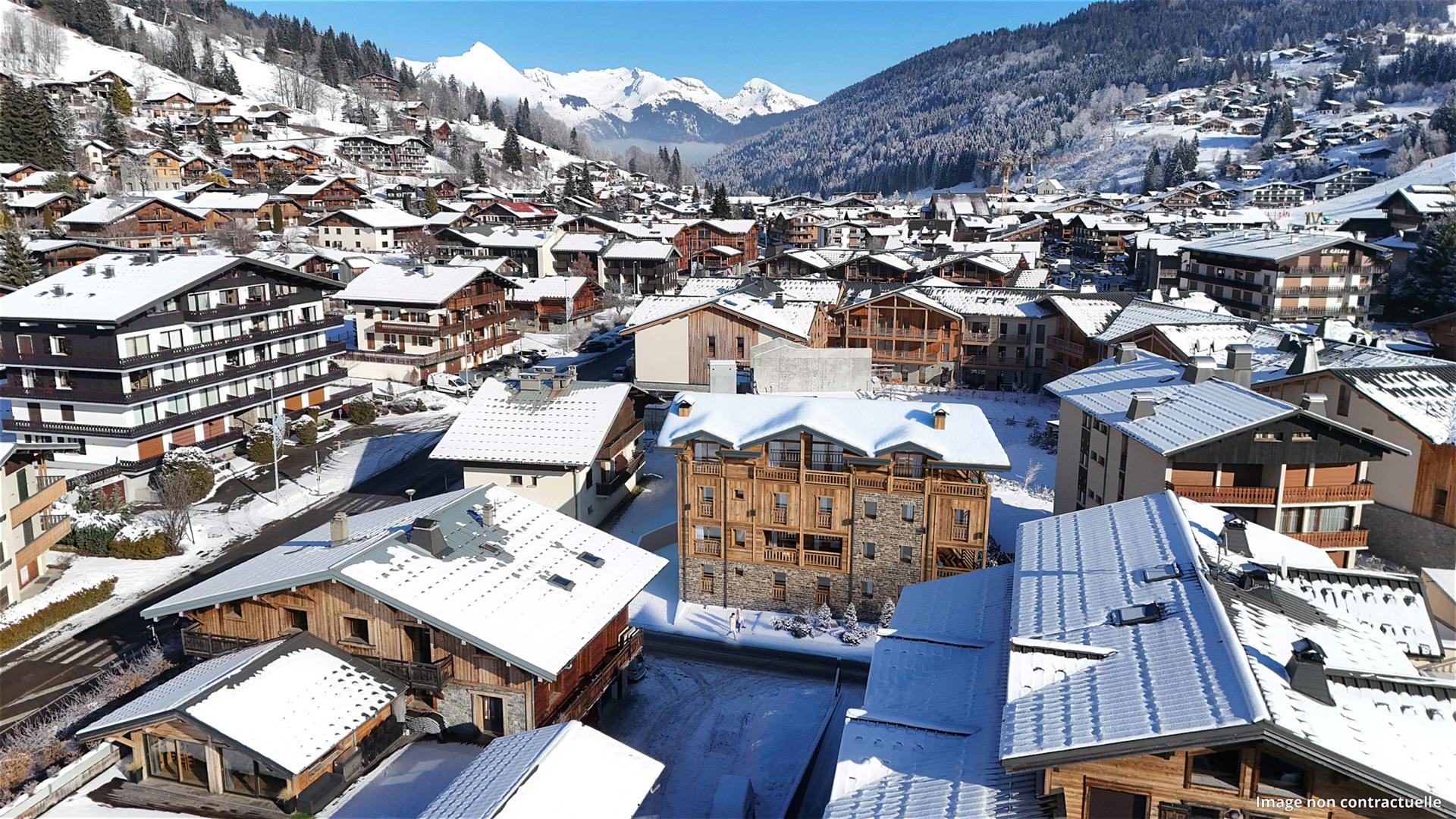 Les Gets - Appartement T3 de 51 m2 - Construction neuve en Vefa - Centre village