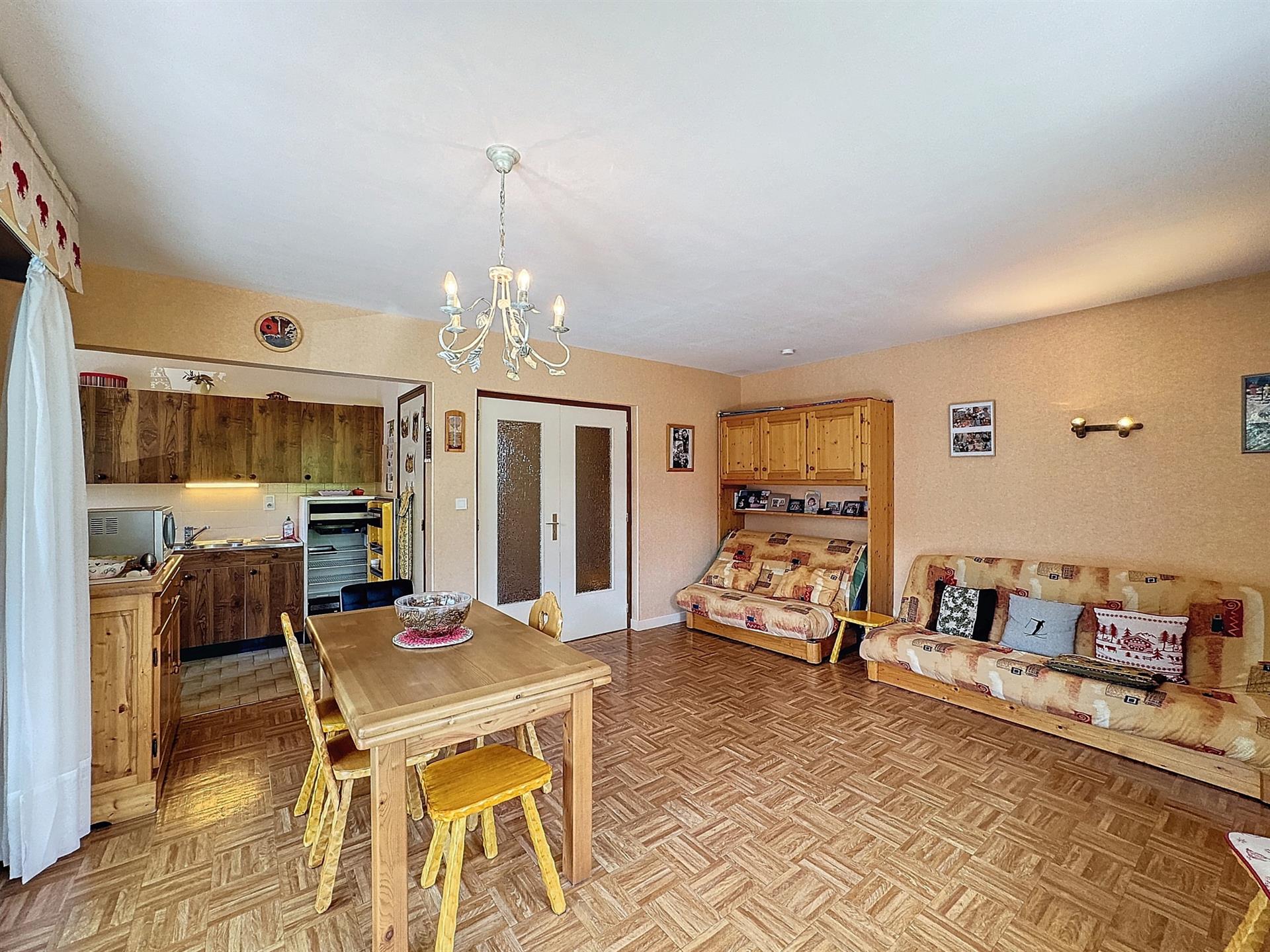 Les Gets - Appartement T2 de 50m2 avec Grand Balcon -