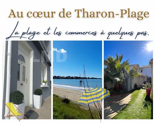 Tharon-Plage only 200 meters from the beach and shops