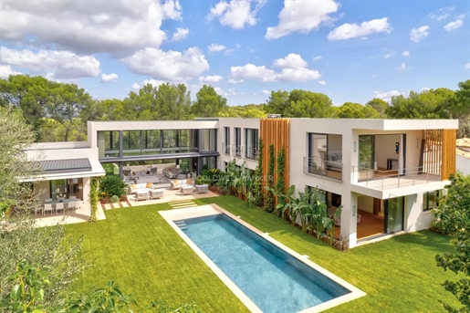 Gorgeous new contemporary villa located in a secured domaine