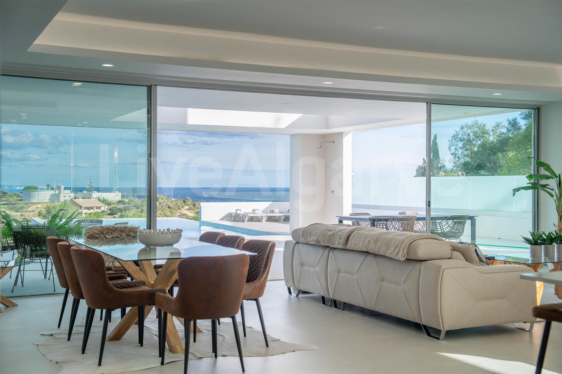 Ocean View | Exquisite Ultra-Modern T5 Villa at Funchal for Sale - Lagos
