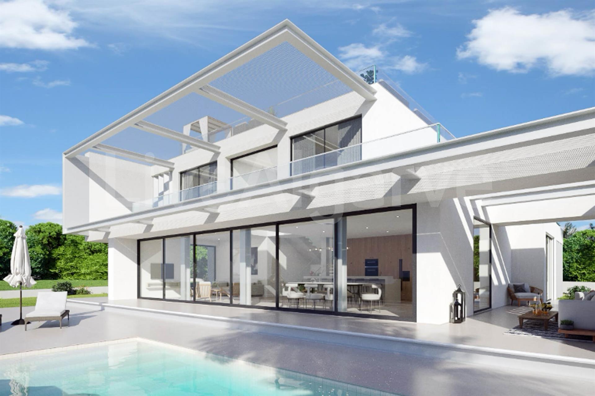 Luxus | Neue Moderne 4 Sz Villa In Mato Serrão Zum Verkauf In Carvoeiro - Lagoa