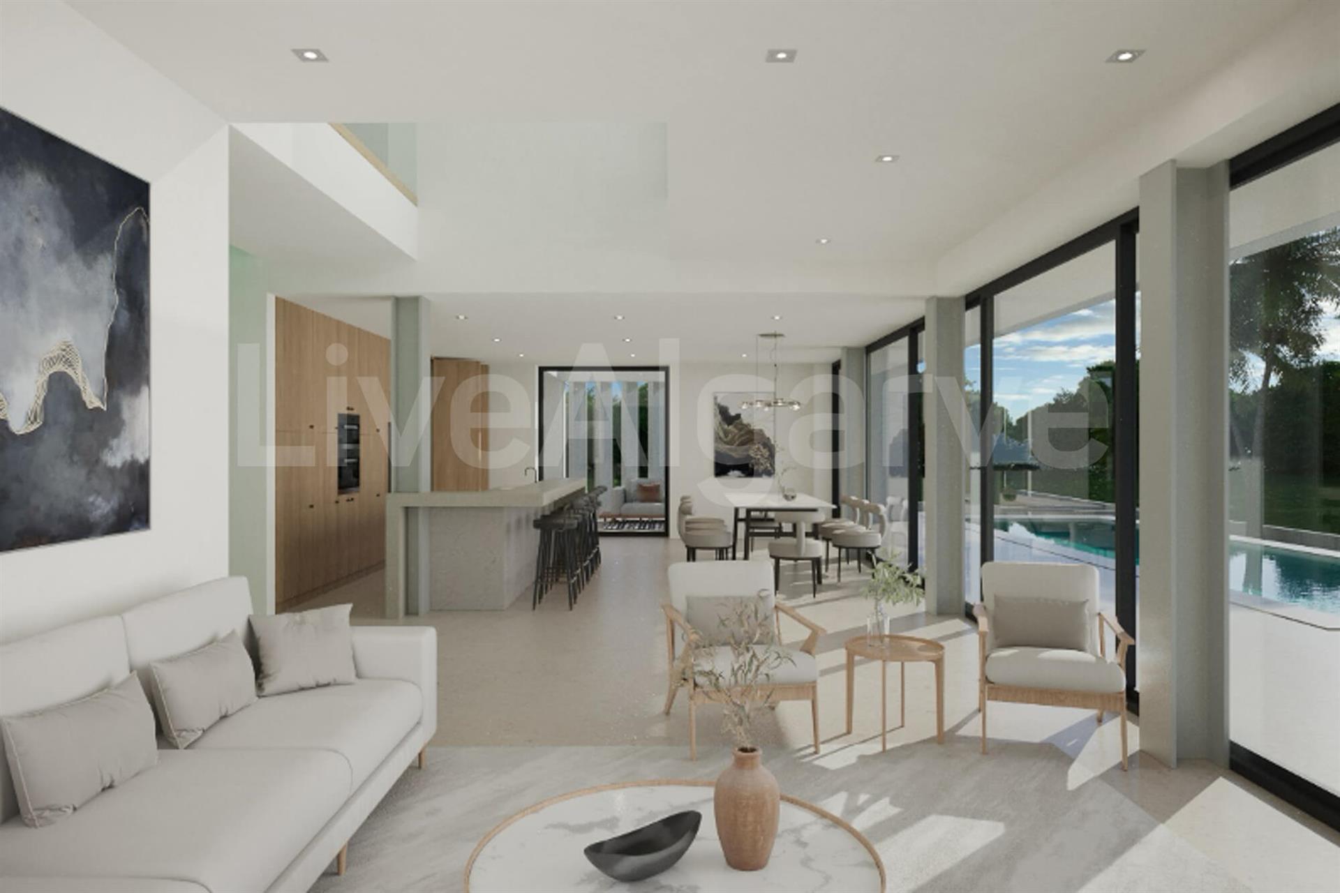 Luxus | Neue Moderne 4 Sz Villa In Mato Serrão Zum Verkauf In Carvoeiro - Lagoa