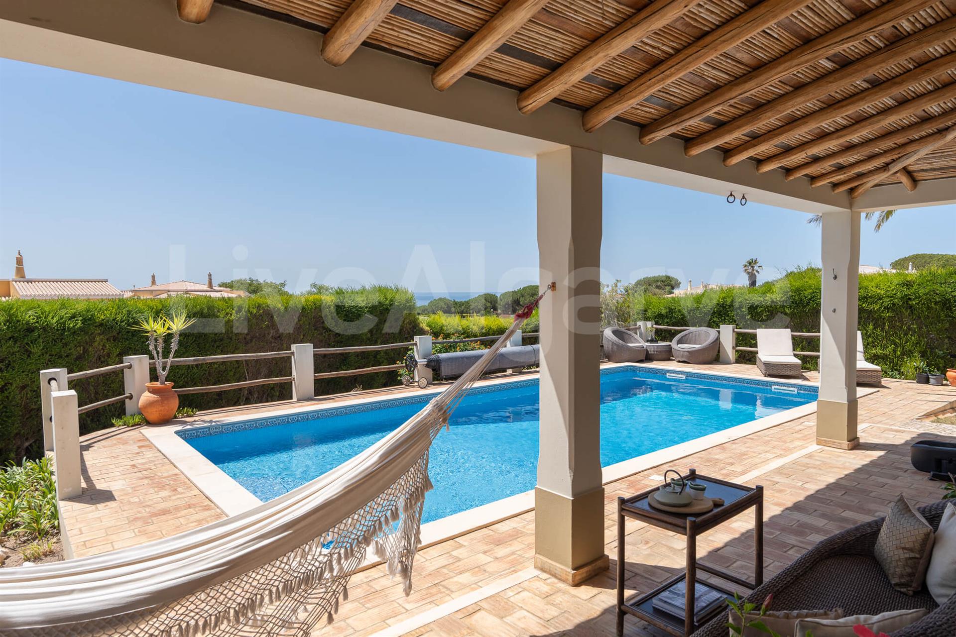 Sea View | Charming T3+1 Villa At Porto Dona Maria, Luz For Sale - Lagos