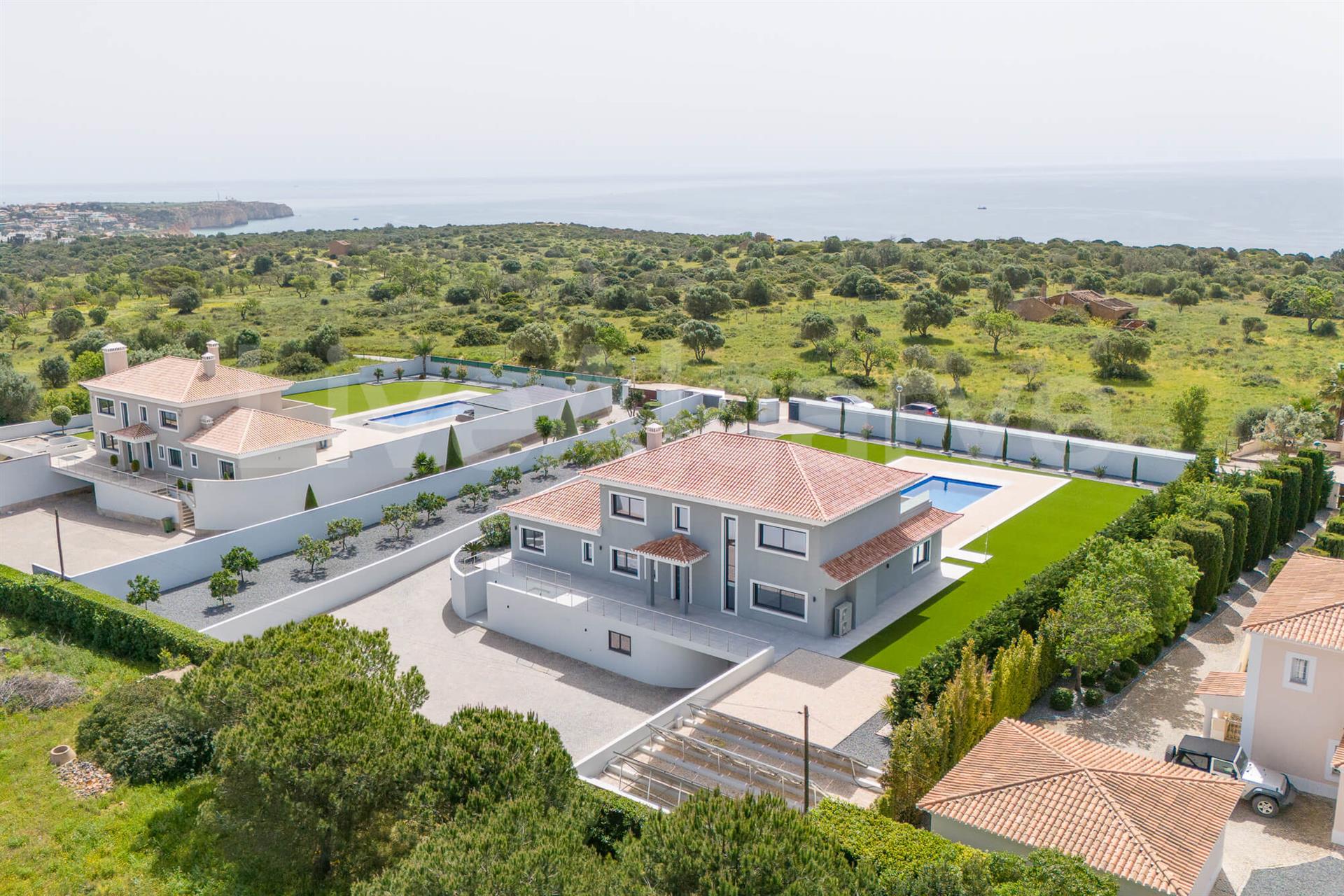 Meerblick | Neue Luxus 5 Sz Villa In Atalaia Zum Verkauf - Lagos
