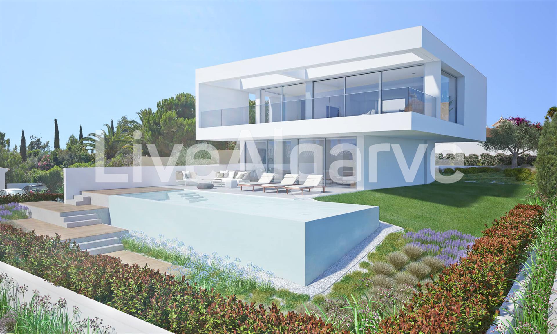 Vue sur la mer | Nouvelle Villa T3 Ultra-Moderne À Monte De Lemos À Vendre – Lagos