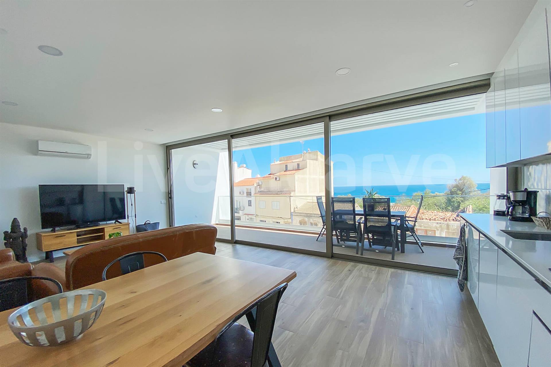 Sea View | Modern T2 Apartment At The Heart Of Praia Da Luz For Sale - Lagos