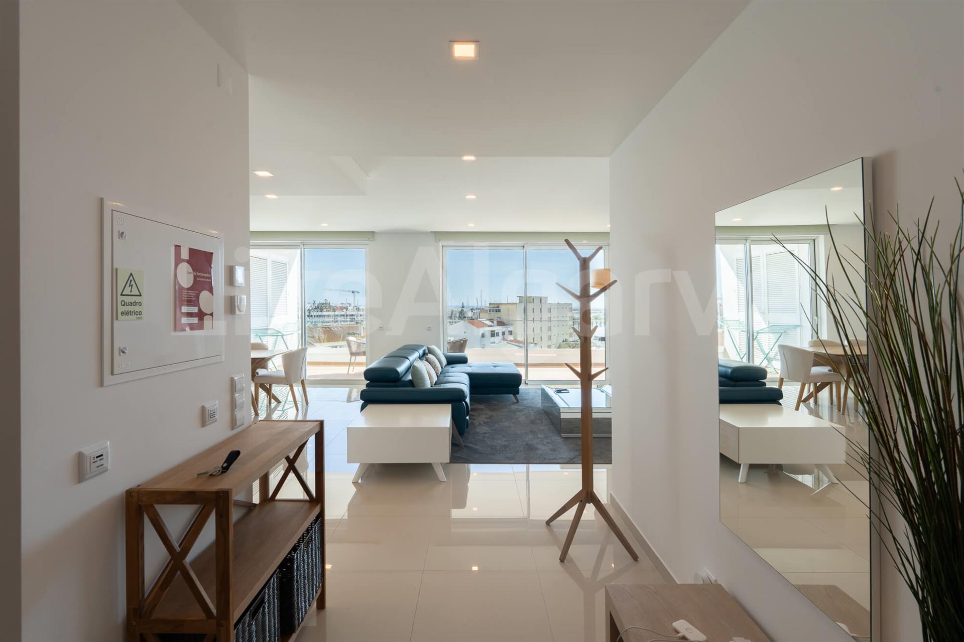 Luxury | Sleek T3 City Flat with Marina and Sea Views for Sale - Lagos