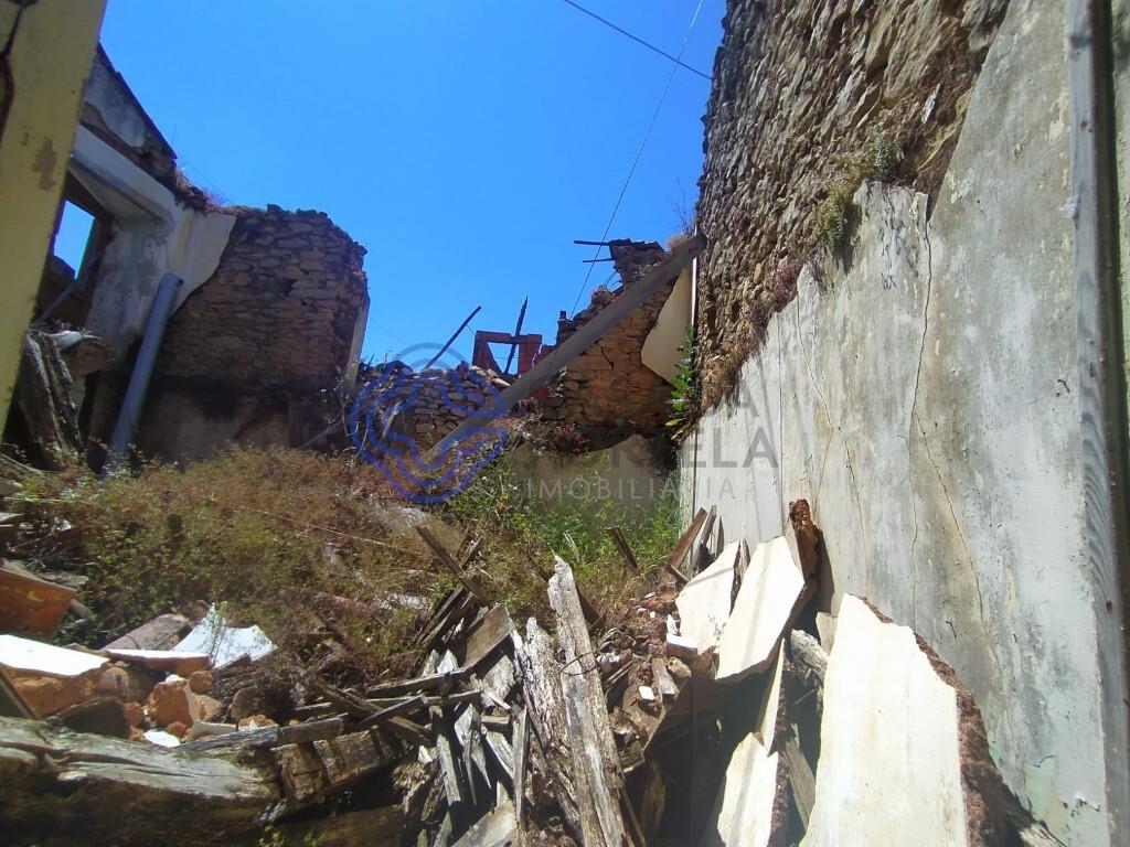House in Ruin near the City of Tomar in Central Portugal