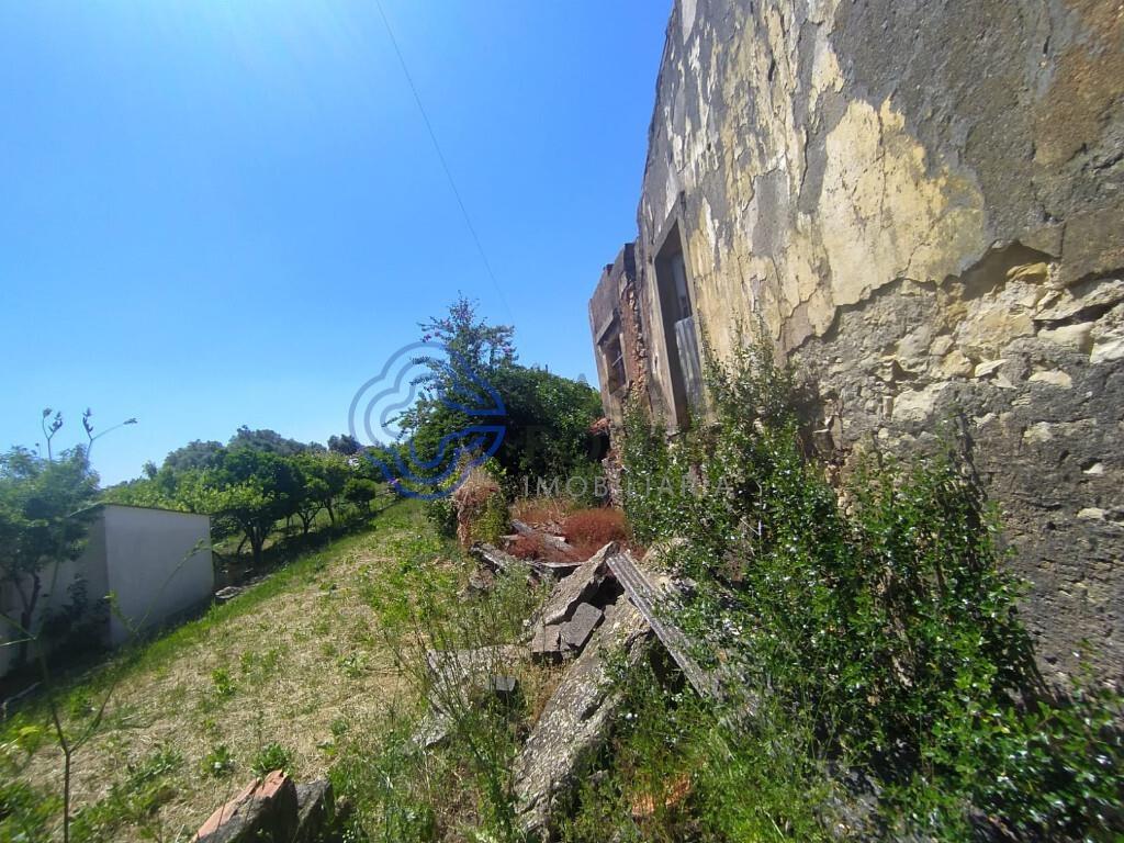House in Ruin near the City of Tomar in Central Portugal