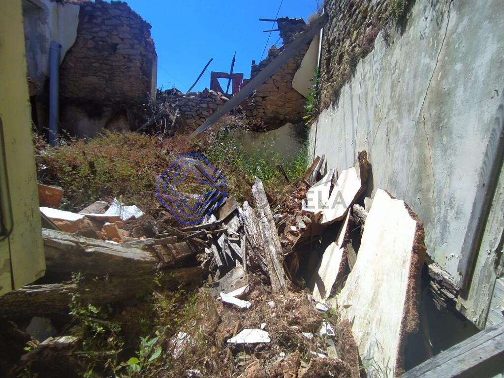 House in Ruin near the City of Tomar in Central Portugal