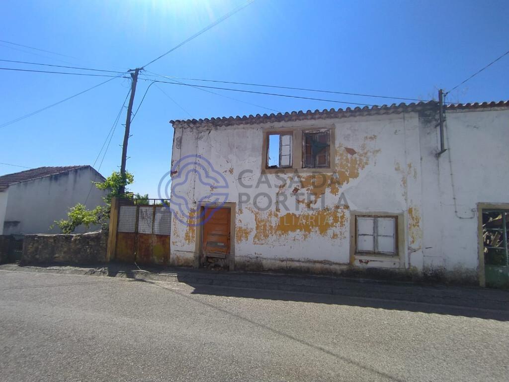 House in Ruin near the City of Tomar in Central Portugal