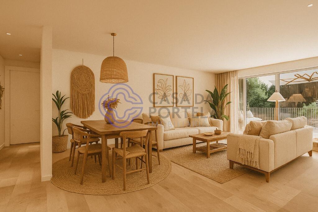 Apartamento T2 com Terraço de 29m2 e lugar de garagem.