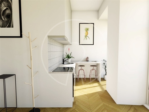 Apartamento T0 totalmente renovado no centro de Lisboa