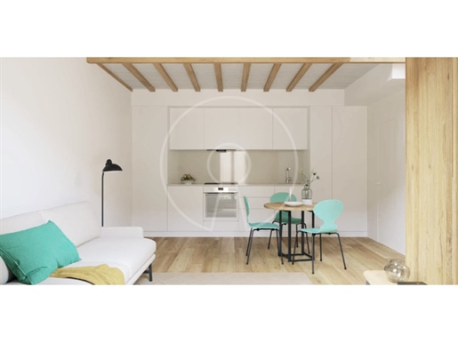 Nouvel appartement de 1 chambre dans un condominium éco-durable à Lisbonne