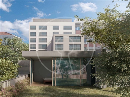 Neues Studio-Apartment mit Balkon und Garten in Lissabon