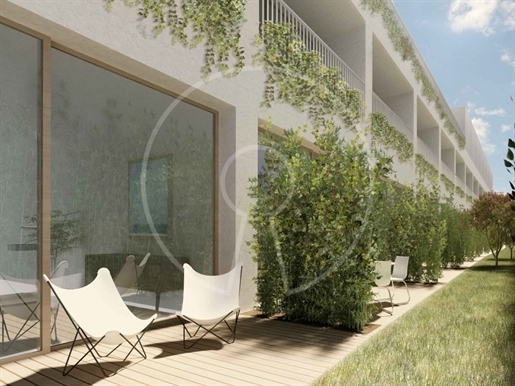 Studio neuf avec balcon et jardin à Lisbonne
