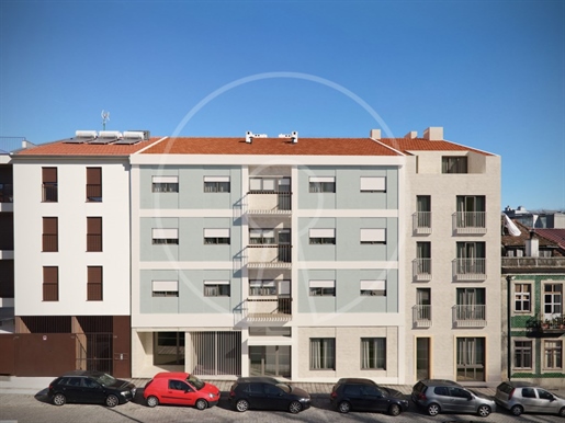 Studio-Apartment mit Balkon in Bonfim, Porto
